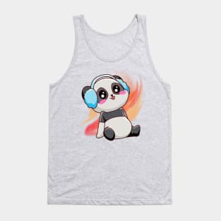 Cute Panda Yoga - Adorable Panda - Kawaii Panda Tank Top